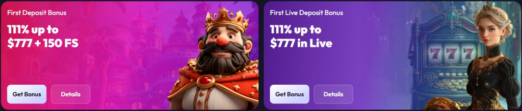 JeetCity Casino welcome bonus